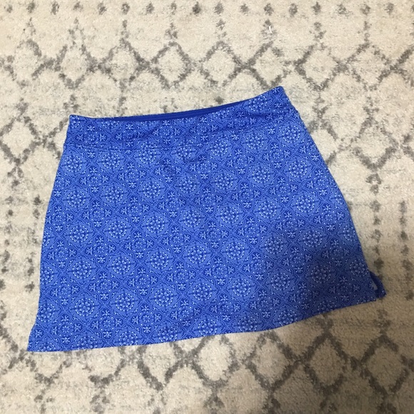 Tranquility by Colorado clothing blue printed tennis skirt size medium - Picture 1 of 5